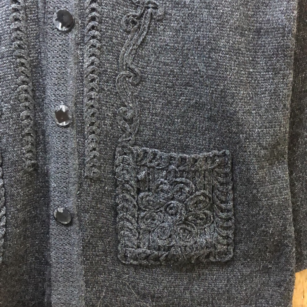 Jon & Anna Embroidered Bohemian Cardigan Sweater - Picture 4 of 9